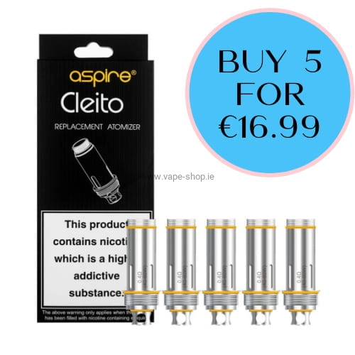 Aspire Cleito Coils x 5