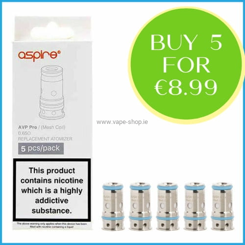 Aspire AVP Pro Vape Coils x 5