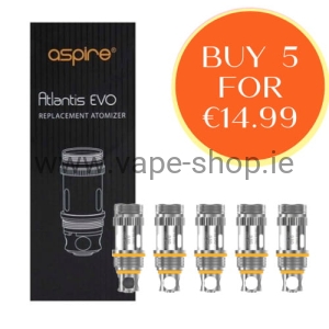 Aspire Atlantis Evo Coils Pack x5