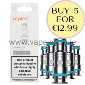 Aspire AF Mesh Coil Heads Pack x5