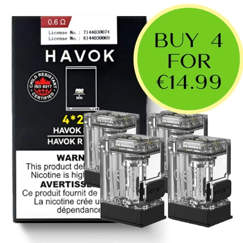Uwell Havok R Replacement Pods (4PCS )