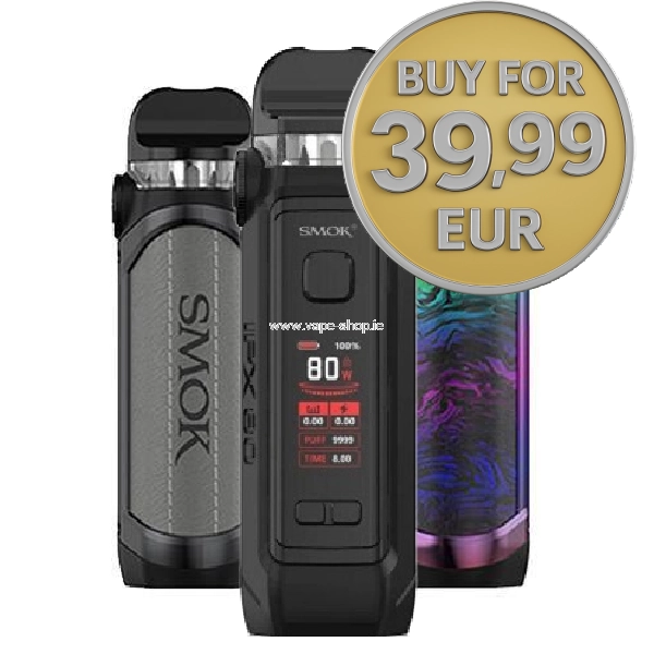 SMOK IPX 80 Vape Kit – Waterproof 80W Pod Mod with 3000mAh Battery