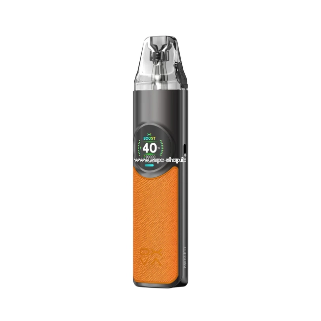 Oxva NexLIM Coral Orange – stylish pod kit in a warm colour