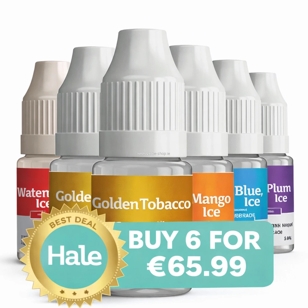 Hale Vape E-Liquids – 6 Bottle Bundle