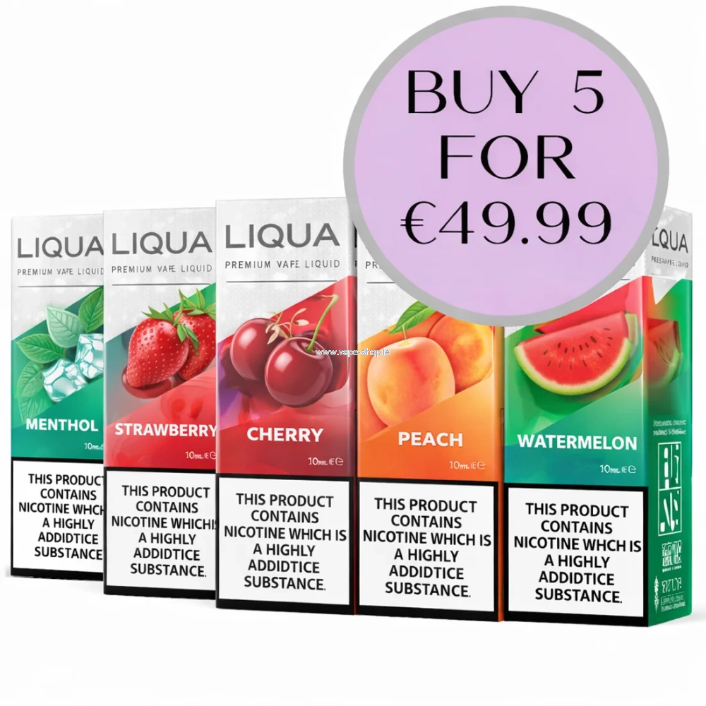 Liqua - Richy E-liquids  (5pack) 
