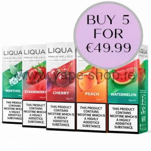 Liqua - Richy E-liquids  (5pack) 
