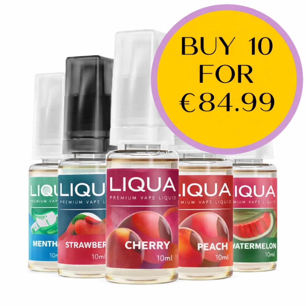 Liqua E-liquids 10 Pack 