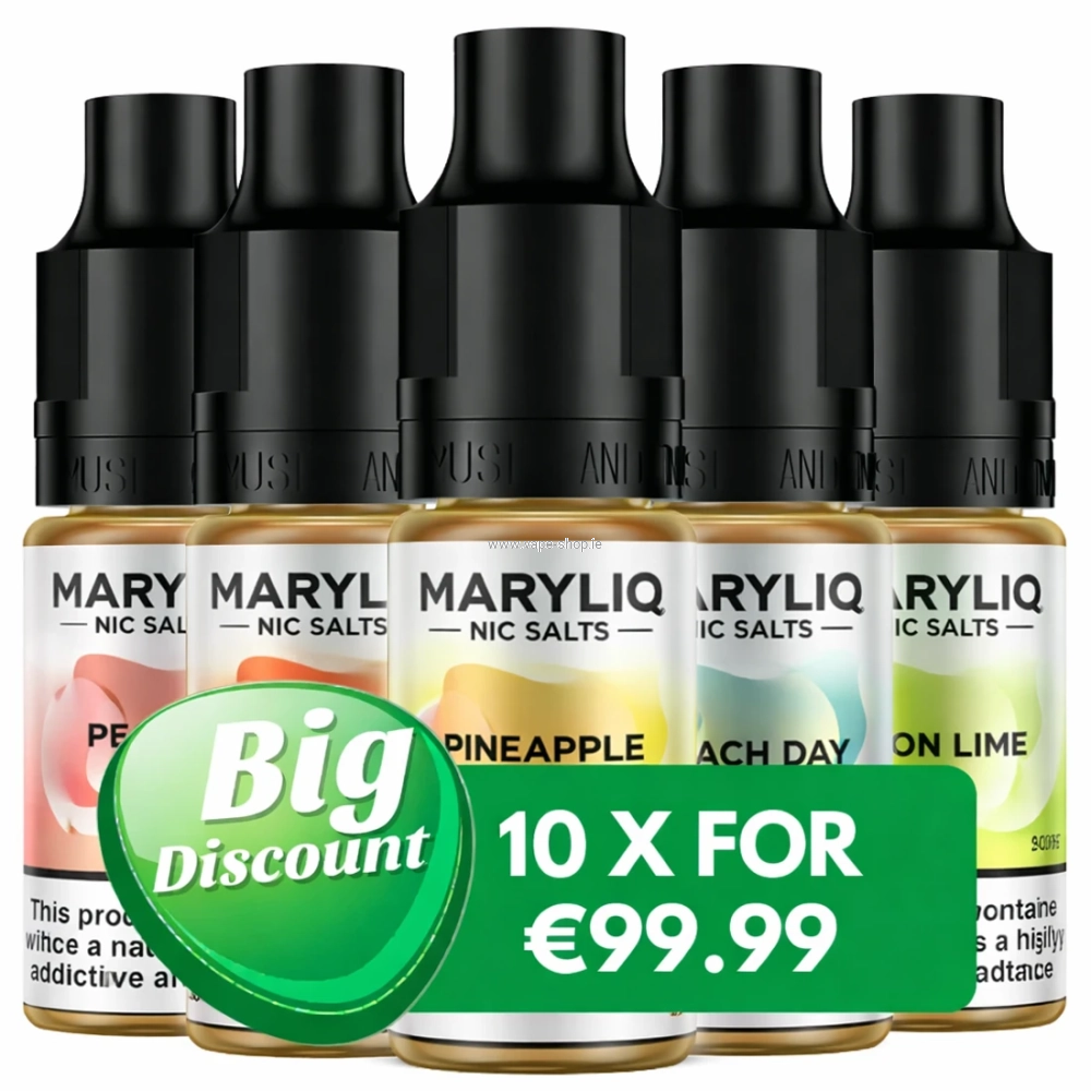 MaryLiq Nic Salt 10-Pack