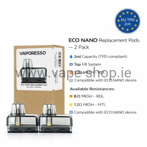 Vaporesso ECO Nano Pods 2 Pack