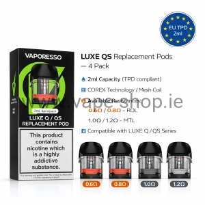 Vaporesso LUXE QS Pods 4 Pack