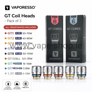 Vaporesso GT Coils 3 Pack