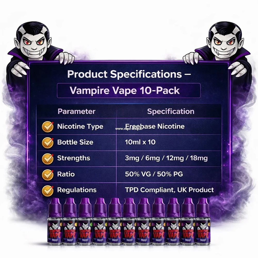 Vampire Vape 10-Pack Value Bundle