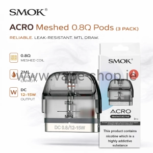 SMOK Acro Replacement Pods – 3 Pack