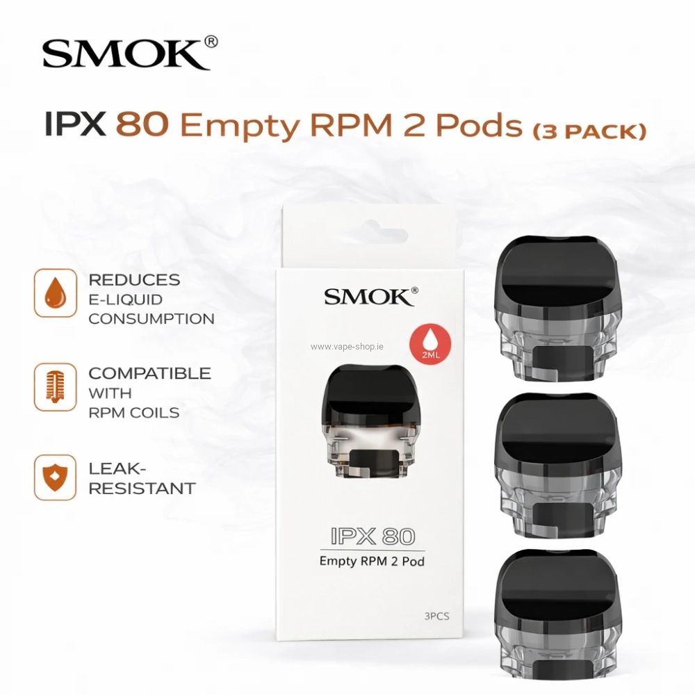 SMOK IPX80 Replacement Empty Pods (3 Pack)
