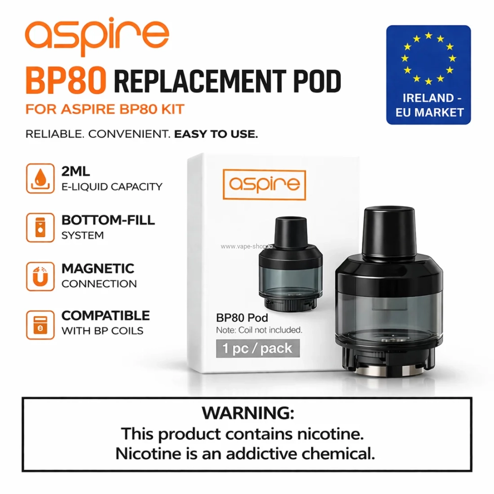 Aspire BP80 Replacement Pod
