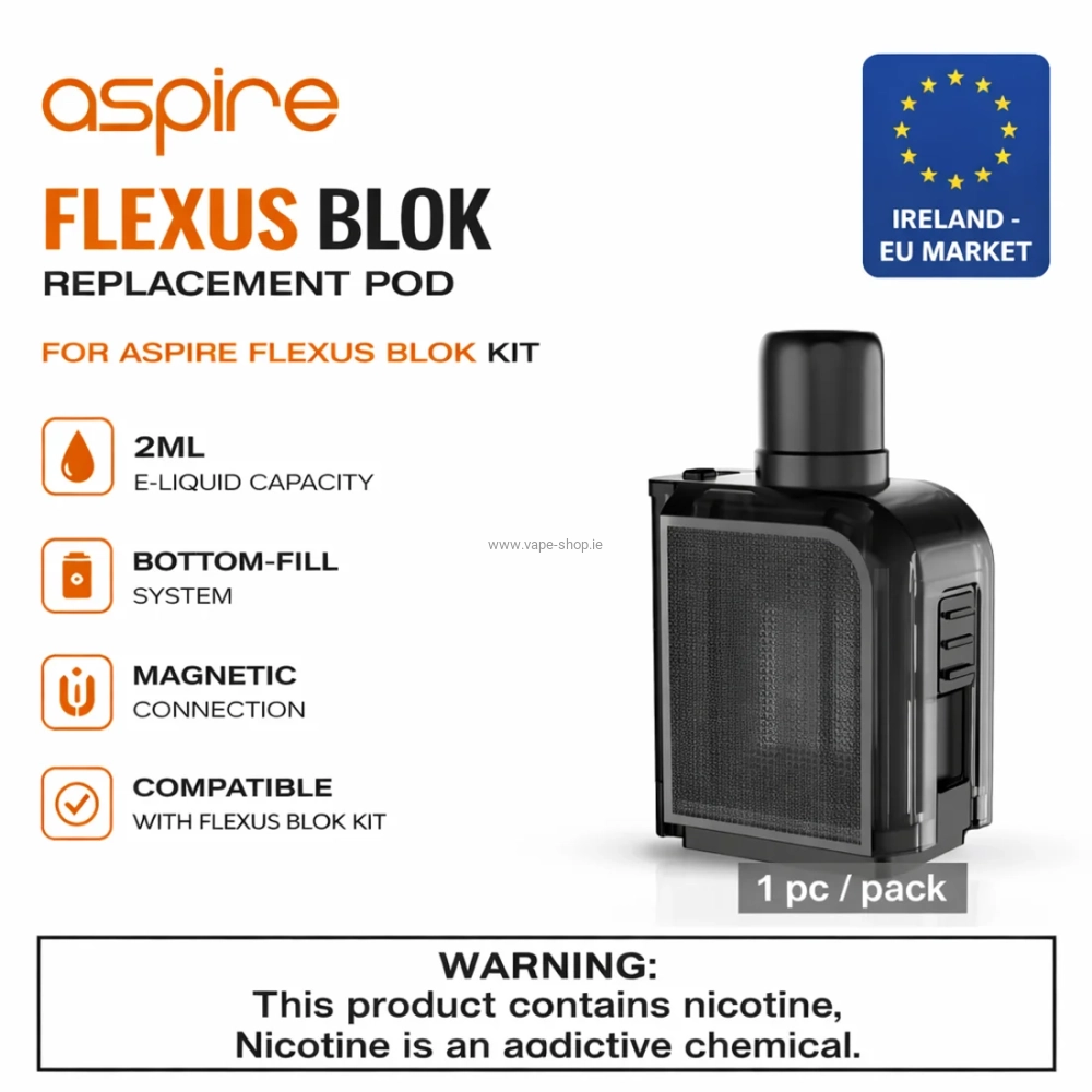 Aspire Flexus Blok Pod