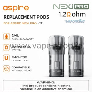 Aspire NEXI Pro Pods (Pack of 2)