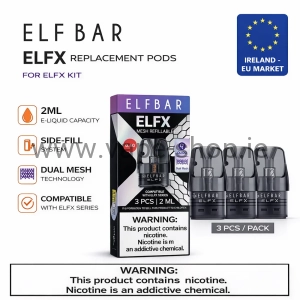 Elf Bar ELFX Replacement Pods (Pack of 3)