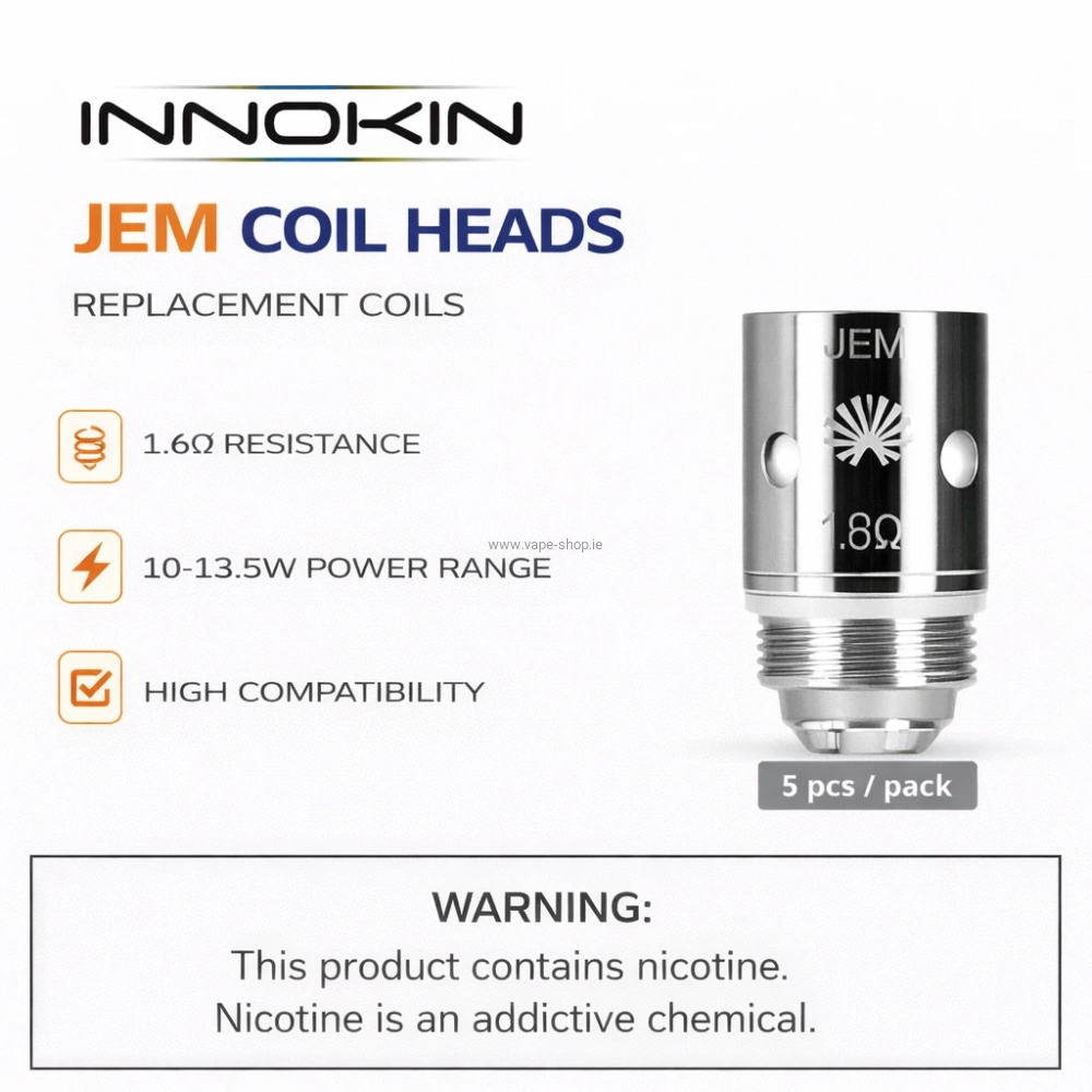 Innokin JEM Coil Heads 5 Pack