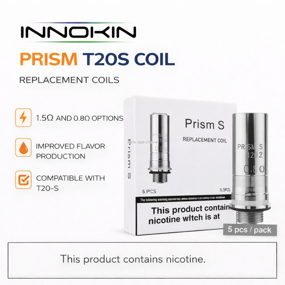 Innokin Prism T20S Vape Coils (Pack of 5)