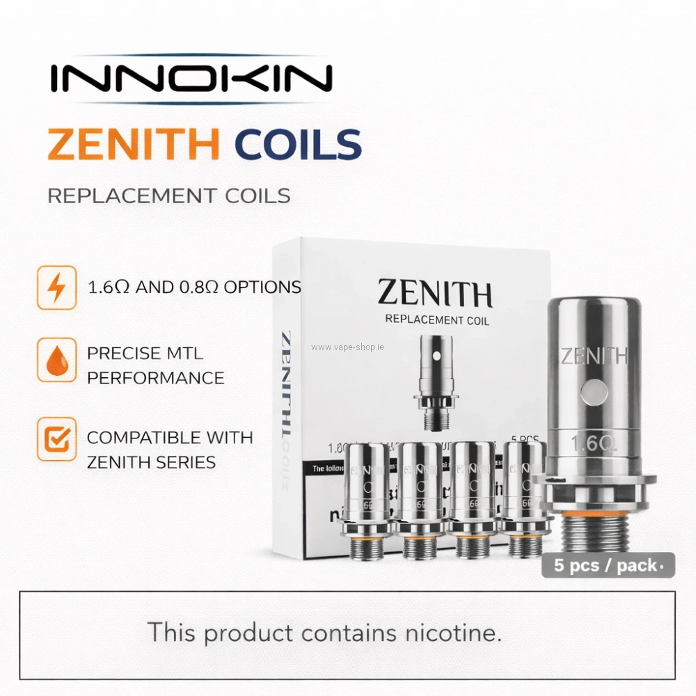Innokin Zenith Coils Z-Coil Range 5 Pack