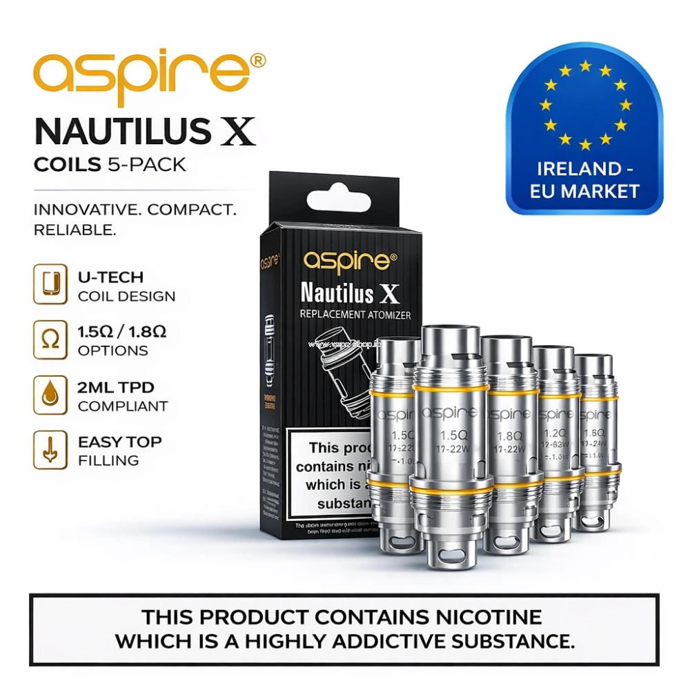 Aspire PockeX Coil Heads (Pack of 5)