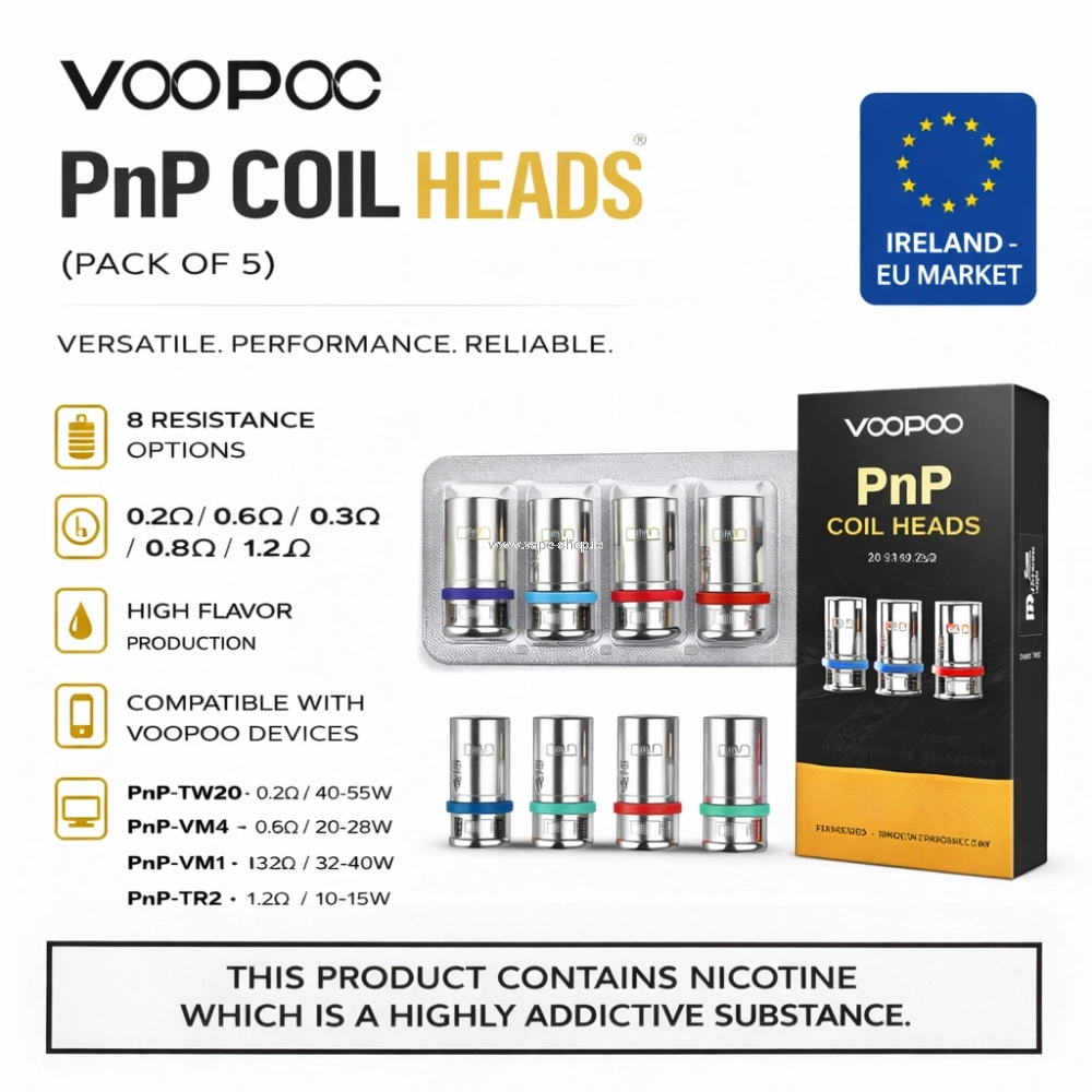 VOOPOO PNP Coil Heads Pack