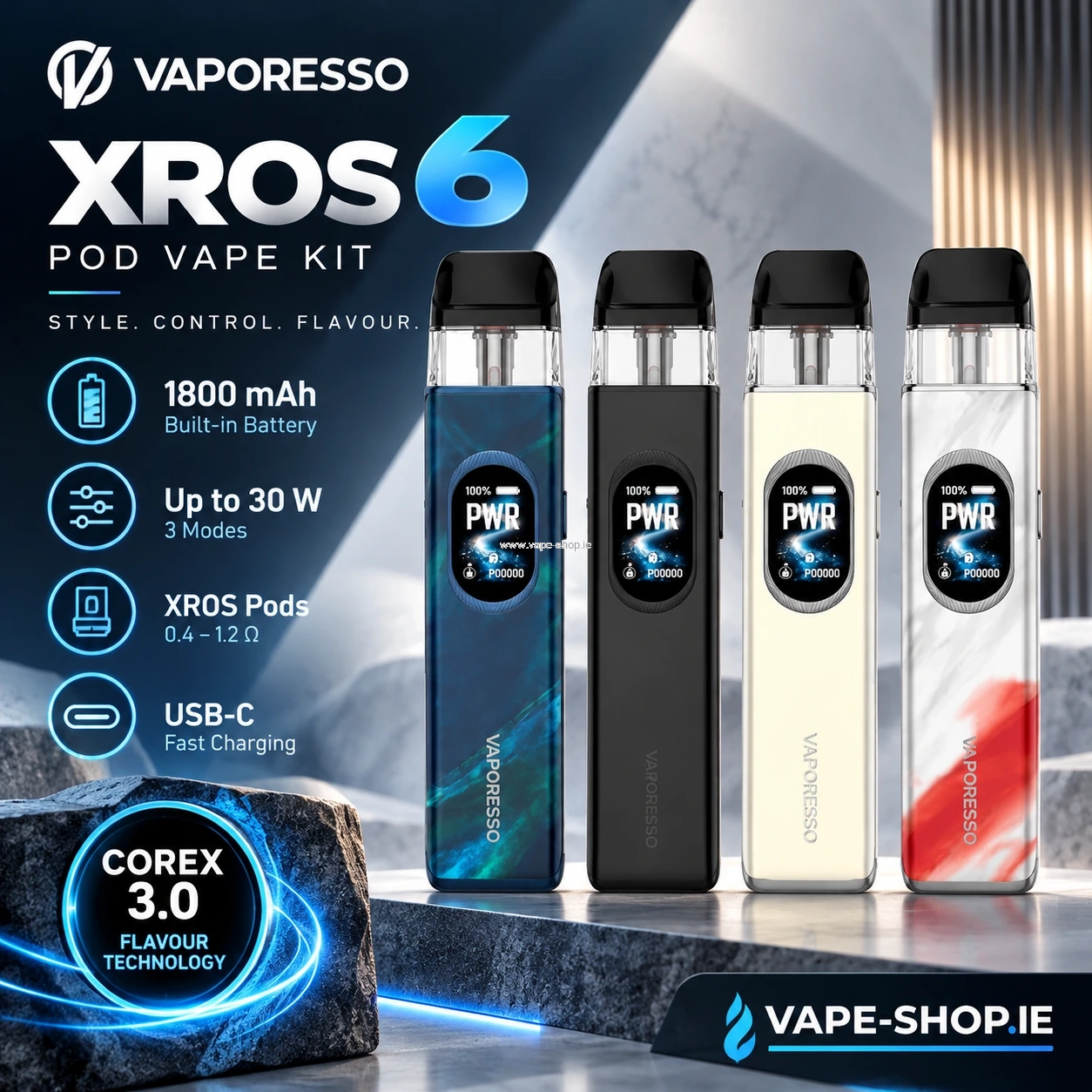 vaporesso-xros-6-vape-shop-ireland.webp