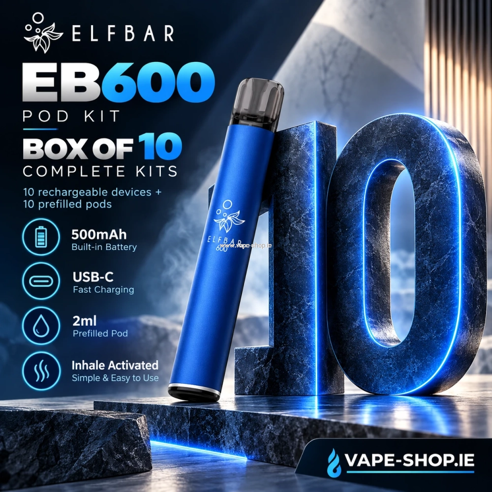 Elf Bar EB600 Pod Kit – Box of 10