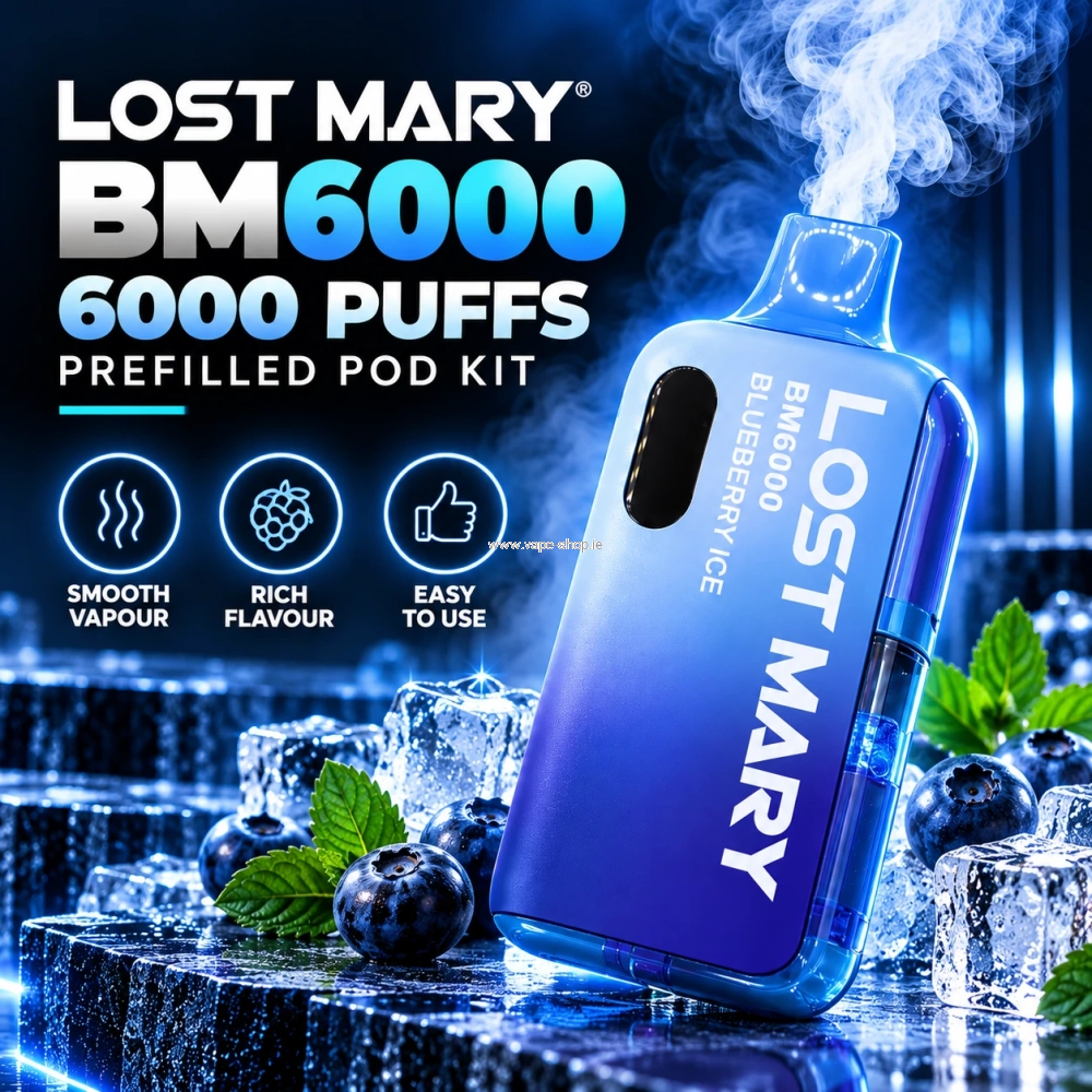 Lost Mary BM6000 – 6000 Puffs Prefilled Pod Kit
