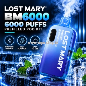 Lost Mary BM6000 – 6000 Puffs Prefilled Pod Kit
