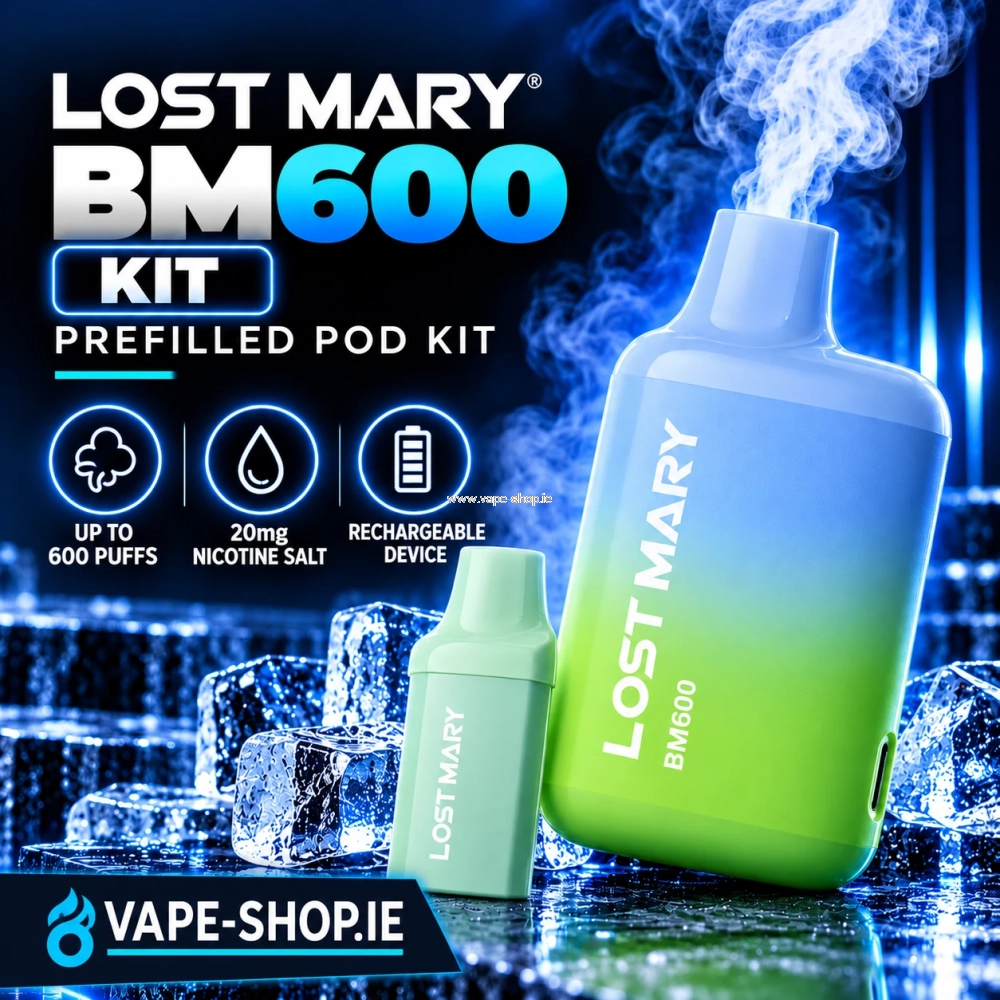 Lost Mary BM600 Kit – Rechargeable Prefilled Vape